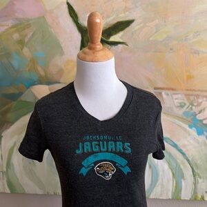 Jacksonville Jaguars tank top women’s heathered grey le logo small